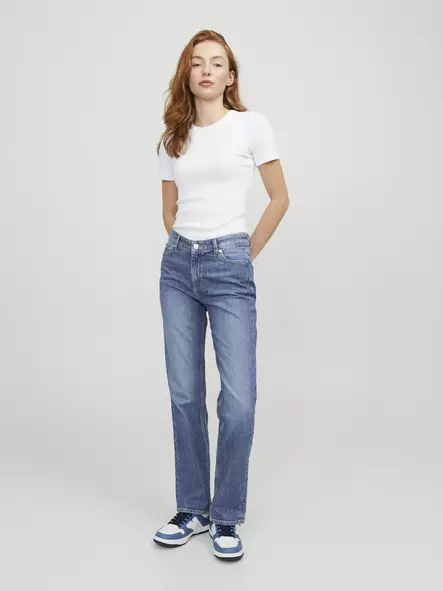 JJXX straight leg jeans Nice Straight MW medium blue - Women's jeans - 137649 - 2