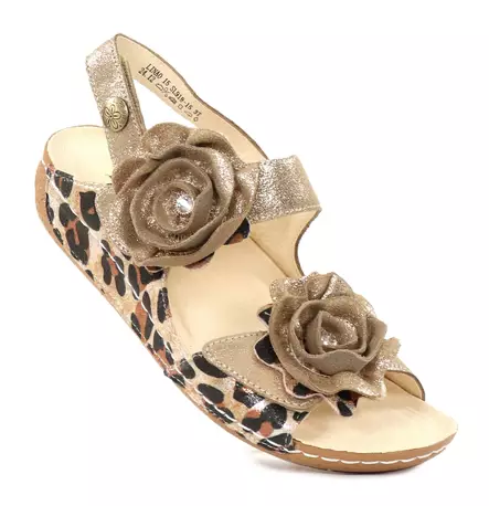 Laura Vita women's sandals Linao 15 bronze - Women's sandals - 137969 - 2