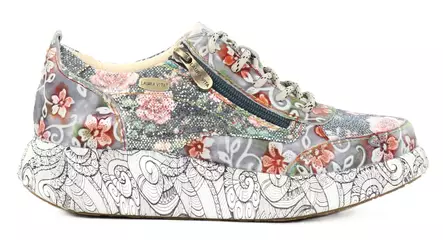 Laura Vita women's sneakers Nikito 62 gris - Women's sneakers - 137759 - 1
