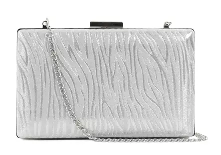 Nabo Evening Bag NK4138 Silver - Handbags - 139749 - 1
