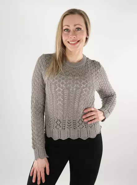 Only women's sweater O-Neck fungi - Women's knitwear - 138039 - 1