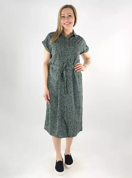 Only buttoned Dress laurel wreath/animal - Dresses and tunics - 138119 - 1