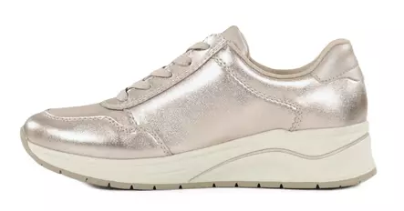 Rieker women's wedge sneakers N9501-90 metallic - Rieker women`s sneakers - 140249 - 2