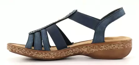 Rieker women's sandals 628G9-16 blue - Rieker women`s sandals - 137959 - 2