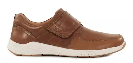 Topman men's genuine leather walking shoes 15023 medium brown - Men's walking shoes - 138059 - 2
