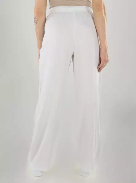 Vero Moda trousers hw snow white - Women's trousers - 141199 - 2