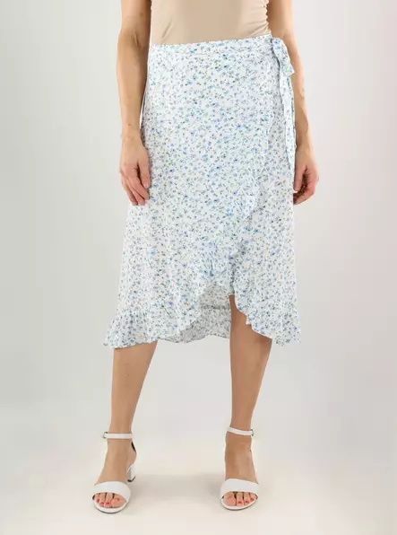 Vero Moda skirt snow white/blue brook - Skirts - 141039 - 1