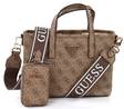 Guess Bag Latona mini Tote latte logo - Handbags - 135049 - 1
