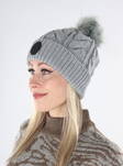 Guess Beanie AW9959WOL01 LGY light grey - Women's beanies and gloves - 134569 - 1