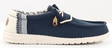 HEYDUDE Shoes Wally break Stitch navy - Men's walking shoes - 133689 - 1