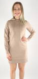 JDY Knitted Dress hood stucco - Women's knitwear - 132259 - 1
