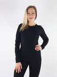 JJXX Shirt rib black - Women's long sleeved shirts - 134669 - 1