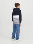 Jack & Jones Junior Reid boys hoodie navy blazer - Men's hoodies - 135009 - 3