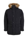 Jack&Jones Parka Coat Winner fur, black - Men's jackets - 132109 - 3