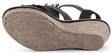Marco Tozzi Wedge Sandals 28302-24, Black - Women's sandals - 125689 - 3