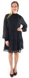 Only High collar dress, black / polka dots - Dresses and tunics - 134699 - 1