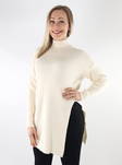 Only women's long sweater off-white - Women's knitwear - 134929 - 1