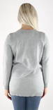 Only Cardigan Lesly light grey - Women's knitwear - 129139 - 2