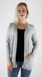 Only Cardigan Lesly light grey - Women's knitwear - 129139 - 1