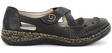 Rieker Walking Shoes 46335-00, Black - Rieker women`s walking shoes - 128589 - 1