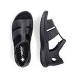 Rieker women's sandals 64865-01 black - Rieker women`s sandals - 135549 - 3