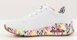 Skechers Sneakers 155506/WHT UNO LOVING LOVE, white - Skechers women`s sneakers - 132719 - 2