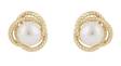 Snö of Sweden Earrings Lydia pearl gold/white - Earrings - 135309 - 1