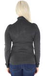 Vero Moda Sweater Glory rollneck, Dark Grey - Women's knitwear - 127119 - 2