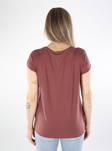 Vero Moda women's t-shirt Plain rose brown - Women's T-shirts - 135849 - 2