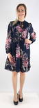 Vila Dress Ura Navy Blazer/Flowers - Dresses and tunics - 130909 - 1