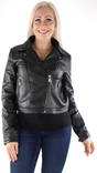 Vila Leather Jacket, Black - Women's leather- and pu-jackets - 126849 - 1