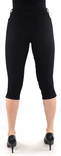 Vila elastic Capris Jeggy ana new black - Women's shorts and capris - 133639 - 2