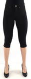 Vila elastic Capris Jeggy ana new black - Women's shorts and capris - 133639 - 1