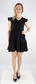 Only Dress May capsleeves frill, black - Dresses and tunics - 130769 - 1