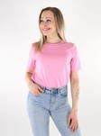 Only women's cotton t-shirt begonia pink - Women's T-shirts - 135839 - 1
