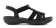 Rieker women's sandals 60809-00 black - Rieker women`s sandals - 135969 - 1