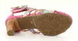 Laura Vita women's party sandals Albane 6324 fushia - Women's sandals - 136079 - 3