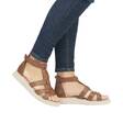 Rieker women's leather sandals V9160-24 brown - Rieker women`s sandals - 136119 - 5