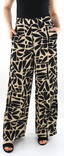 Only women's wide-leg pants black/bali tile - Women's trousers - 136169 - 1