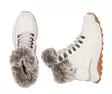 Rieker women's ankle boots W0063-80 white - Rieker ankle boots - 136609 - 3