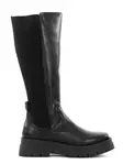 Musse&Cloud women's leather boots 2903724/BLK Julieta black - Women's boots - 136679 - 1