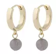 Snö of Sweden Earrings Lara g/grey - Earrings - 136709 - 1