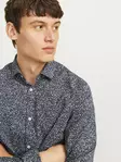 Jack&Jones men's elastic dress shirt Blablackpool night sky - Men's dress shirts - 136859 - 4