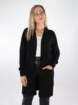 Vero Moda women's cardigan Open black - Women's knitwear - 136869 - 1