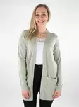 Vila women's cardigan Ril Open oil green - Women's knitwear - 137259 - 1