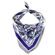 Veniz paisley scarf 62495 blue - Women's scarfs - 138219 - 1