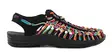 Natura women's colorful sandals Toya black/rainbow - Women's sandals - 138399 - 2