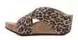 Copenhagen Shoes wedge pumps Frances 23 brown leopard - Women's mules - 138419 - 2
