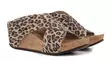 Copenhagen Shoes wedge pumps Frances 23 brown leopard - Women's mules - 138419 - 3