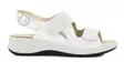 Belvida women's sandals 46418 white gloss - Women's work shoes - 138569 - 1